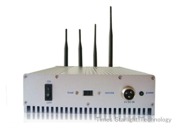Cheap RF Radio 433MHz Cell Phone Signal Jammer , GSM / CDMA Mobile Jamming Device for sale