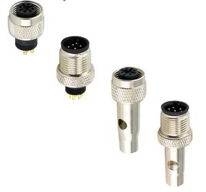 Automatic Circular IP68 IP67 waterproof 3 4 5 6 7 8pin PCB Panel mount cable connector