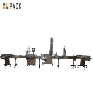 Automatic Eliquid  Filling Capping Machine Smooth Bottle Labeling