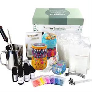 China Home Decoration Large Scented Candles Diy Candle Set For Full Set Beginners on sale