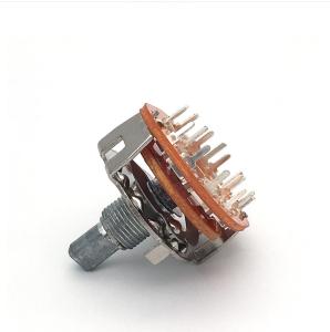 Best DC500V Continuous Rotary Switch 100ohm 4 Pole Selector Switch 2 Position wholesale