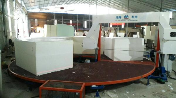 Cheap Horizontal Carrousel Splitting Foam Cutting Machine Polyurethane Foam Machine for sale