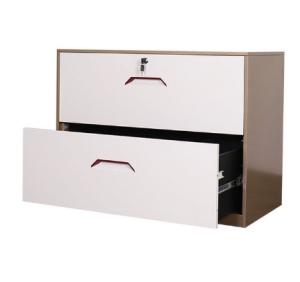 Best Customized steel office furniture heavy-duty ball bearing sliding 2-layer horizontal document drawer wholesale