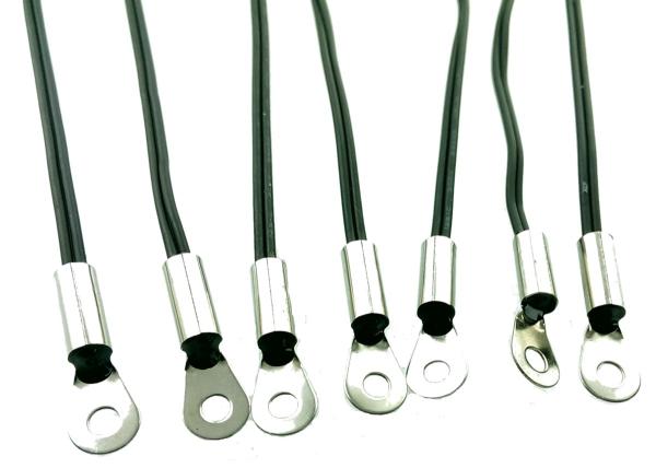 Cheap Surface Mounting Screw On Probe Assembly Ring Lug NTC Thermistor Terminal Micro Temperature Sensors 100KOhm 3950 for sale