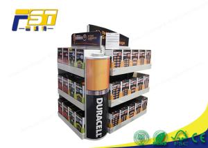 China Four Sided Durable Cardboard Pallet Display Stand For Supermarket Promotion on sale