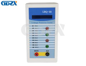 China LBQ-III Hand Held 1000mA Leakage Protection Switch Tester on sale