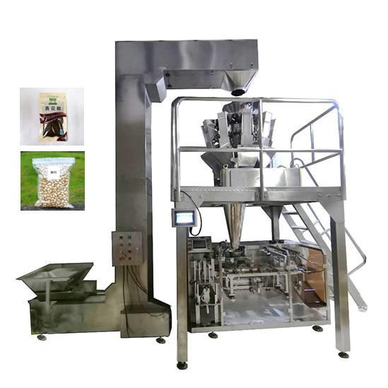 Cheap Granule Pouch Nuts Filling Machine Coffee Beans Seeds Horizontal Sealing Machine for sale