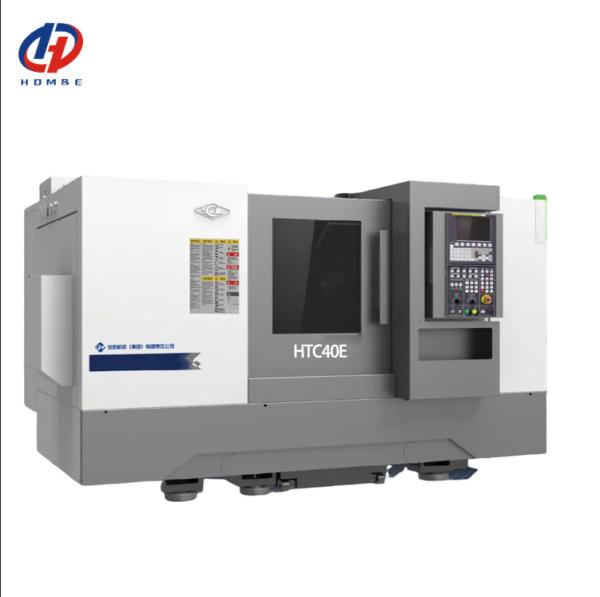 Cheap CNC Lathe HTC40E High Precision CNC Horizontal Lathe 30 Degree Slant Bed CNC Turning Lathe for sale