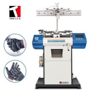 China Touch Screen Jacquard Glove Knitting Machines Automatic Computer Control on sale