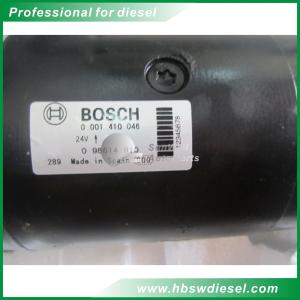 China Genuine F10 F12 BOSCH Starter Motor 24V 5.4KW 0001410046 098614910 For VOLVO Truck on sale