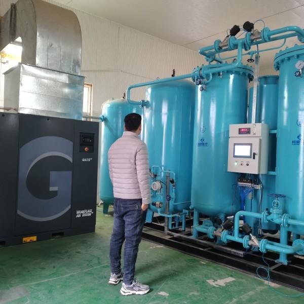 Cheap Fully Automatic PSA O2 Generator Machine With Cylinders Filling for sale