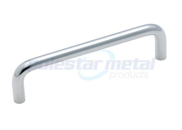 Cheap 76mm CC Bright Cabinet Handles And Knobs for sale