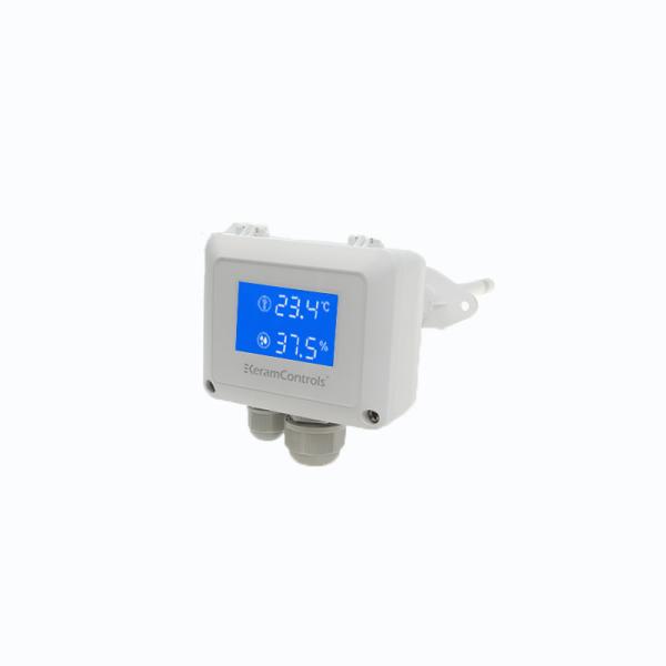 Cheap Replaceable Vaisala Temp Humidity Transducer With Backlight LCD Display for sale