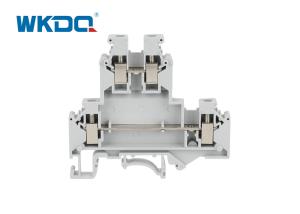 Best JUKK 5 Installation Electrical Screw Terminal Block , Wiring Barrier Terminal Blocks Flame Retardant wholesale