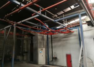 20-25 Minutes Time Powder Coating Curing Oven Steel Substrate