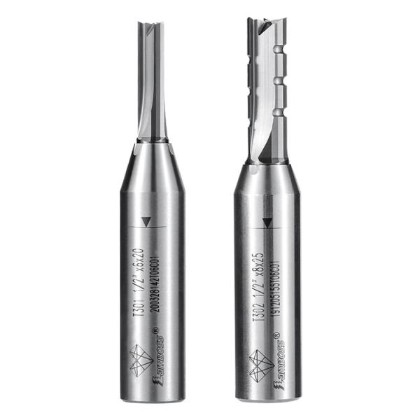 Cheap Woodworking Straight Router Bits Three Edged Anti Broken Practical for sale