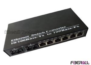 China Cascade 8 Port Fast Ethernet Switch 100M With 2 SC Ports And 6 RJ45 Ports on sale