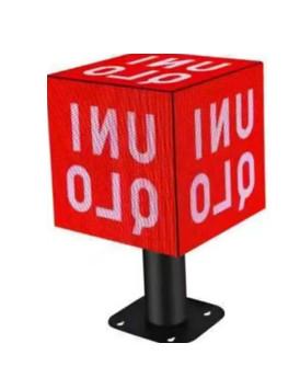 Cheap P2.6 Full Color 14Bit High Gray Scale Magic Cube LED Display with Rear Service for sale