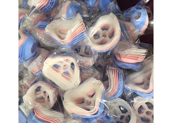 Cheap Adults  Plastic Silicone 3d Face Mask Bracket Frame Customized Plastic Products for sale