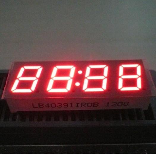 Cheap Long Life 4 Digit 7 Segment Led Display Common Anode For Cooker STB 0.39 Inch for sale