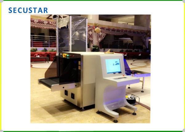 Cheap Airports Security Checking X Ray Baggage Scanner Machine 7 Color Images 40AWG for sale