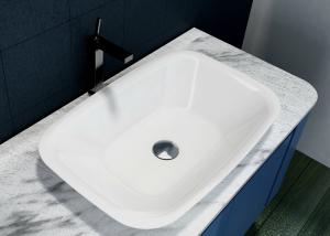 Best Matt / Glossy Table Top Counter Wash Basin 0.06 CBM Eco Friendly wholesale