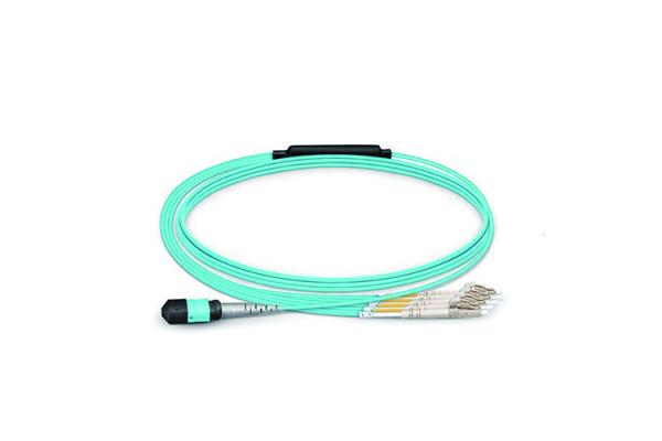 Cheap Multimode MPO Patch Cord Breakout LSZH Optical Fiber Jumpers Single Mode for sale