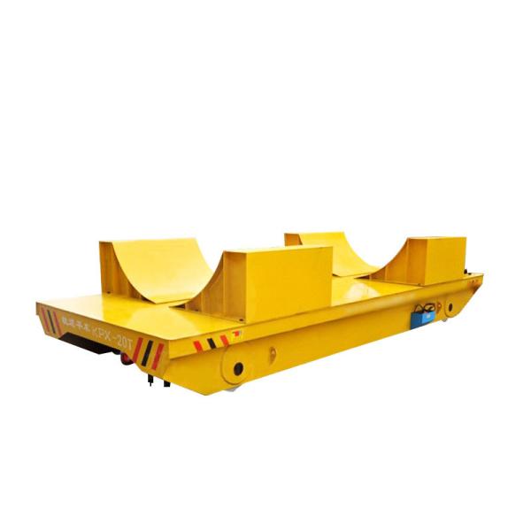 Cheap Material Handling Rail Transfer Motorized Platform Carts for sale