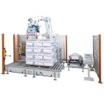 Robotic Arm 4 Axis ABB IRB 460-110/2.4 With CNGBS Robot Gripper For Automated