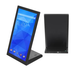 China L Shaped Desktop Touch Screen Monitor RK3566 Android 11OS Tablet PC With wifi POE LED Light Bar on sale
