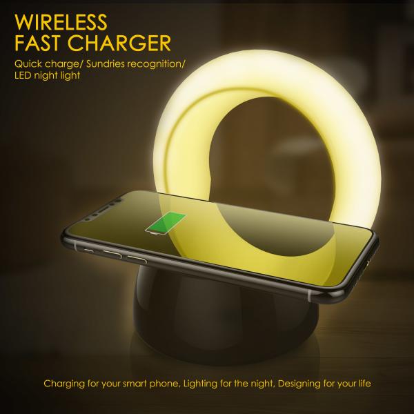 Cheap Multi-function Folding Table Desk LED Lamp Wireless Charger Lamp Reading Lamp for Home for sale