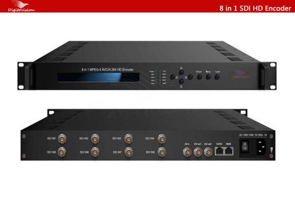 Cheap SDI hd Encoder Modulator DVB-C RF Output MPEG-2/H.264 Vidoe Encoding for sale