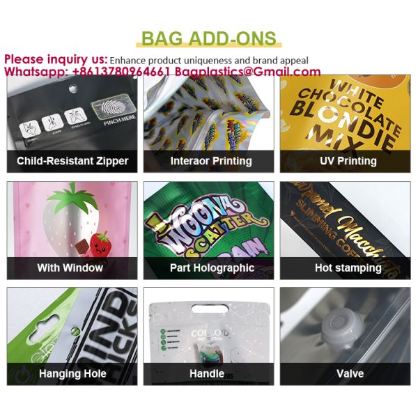 Custom Printed PE Stand Up Pouch Microwave Resealable Zipper Deli Food Rotisserie Hot Chicken Packaging Rotisserie Roasted Chicken Packaging Bag