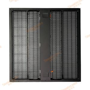 China 3840Hz Building LED Transparent Film Screen Window LED Stage Background Curtain on sale