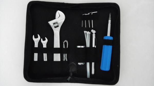 Cheap 16 pcs tool set ,with adjustable wrench and combination wrench . for sale