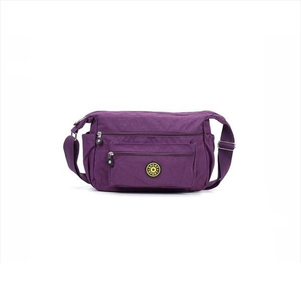 Cheap Mini Crosssling Custom Messenger Bags 2 Zipper Pockets Soft Top Adjustable for sale
