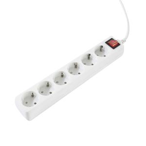 China 6 Way Extension Socket Energy Saving Power Strip With Surge Protector on sale