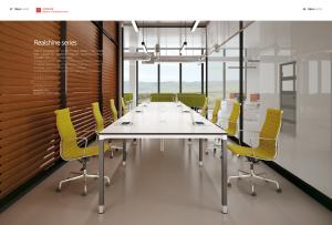 NFC Rolling Stackable Meeting Chairs For Office Conference