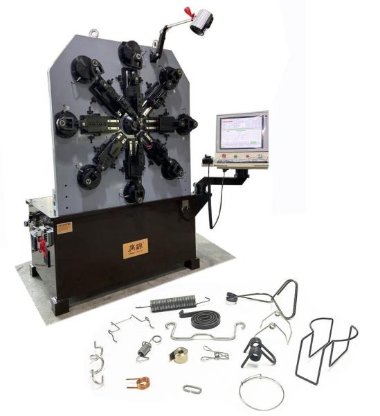 Cheap 1.2--4.5 mm CNC Camless automatic wire forming machine double torsion spring forming machine for sale