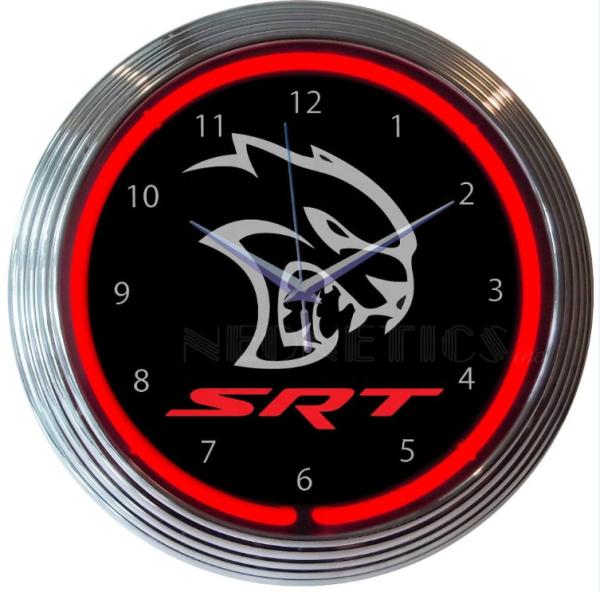 Cheap GM Corvette Neon Light Clocks Large Neon Wall Clocks UL Sweeping Motion for sale