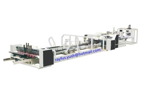 Cheap Customized Straight Line Folder Gluer All Inline For Carton Box Making for sale