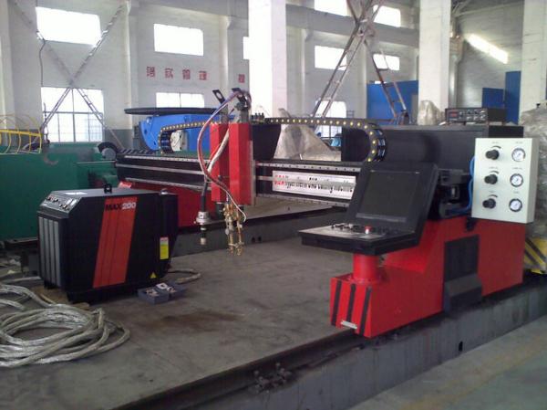 Cheap Steel Plate H Beam Welding Line CNC flame plasma cutting machine for sale