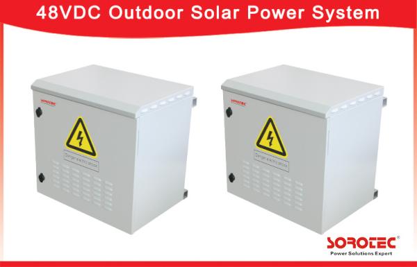 Cheap Hot Swappable Telecom Solar Power Systems , Hybrid Solar System With Protection Degree IP55 for sale