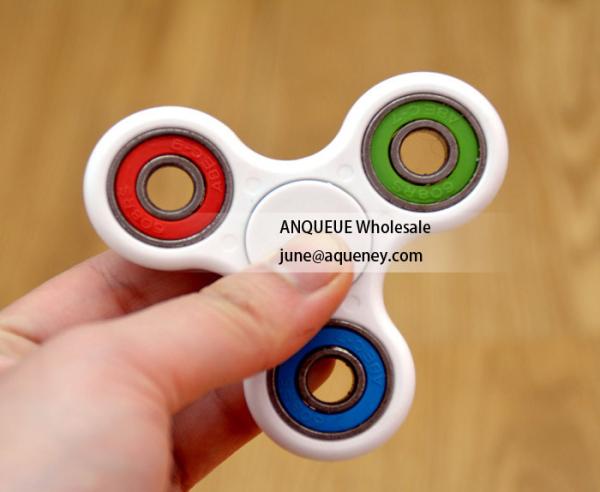 Cheap Wholesale Torqbar finger spinner Pepyakka hand spinner Plastic 4 Bearings fidget spinner from ANQUEUE for sale