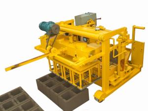 Moving Block Making Machine Manual Concrete Block Moulding Machine 40-3 From China