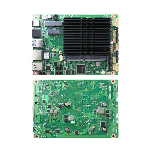 Cheap Custom 3.5" N5095 Ddr4 Ram Industrial Motherboard with Vga/hd/lvds Display and COM 2 COM for sale