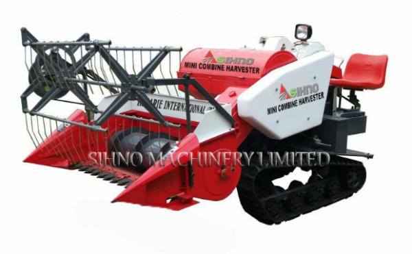 Cheap Self-Propelled Full Feeding Type 4lz-1.2 Mini Combine Harvester, for sale
