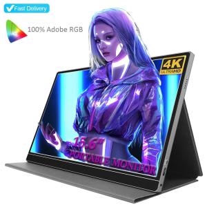 China 15.6 Inch Type-c Usb Portable Monitor PC 4k LCD Monitor Screen For Ps5 on sale