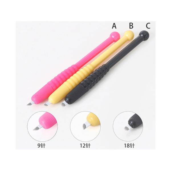 OEM Disposable Microblading Pen With Blade For Eyebrow Makeup