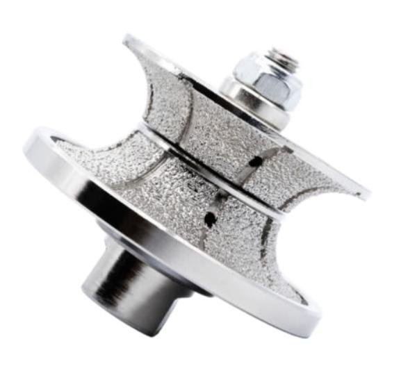 Cheap Electroplated Diamond Router Bit V30 D75MM for Precise Stone Profiling and Grinding for sale